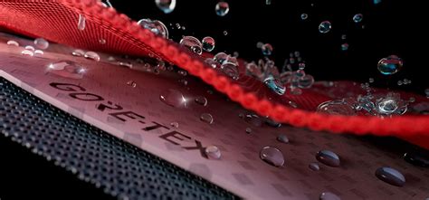 Infographic explaining the multi-layer construction of waterproof breathable fabrics like Gore-Tex.