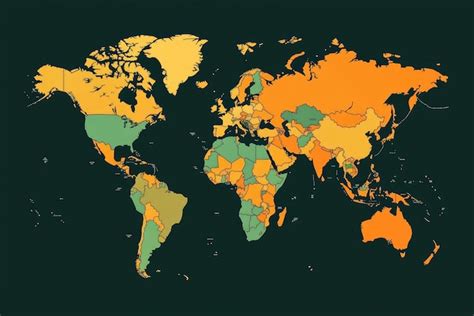 World map highlighting countries of origin for international patients at Mass General