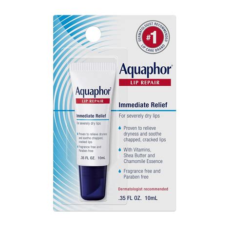 A close-up of Aquaphor Lip Repair Stick being applied to the under-eye area.
