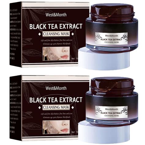 Infographic comparing the effects of black tea extract and retinol on skin biomarkers.