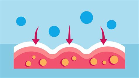 Visual representation of retinol's effect on skin cells