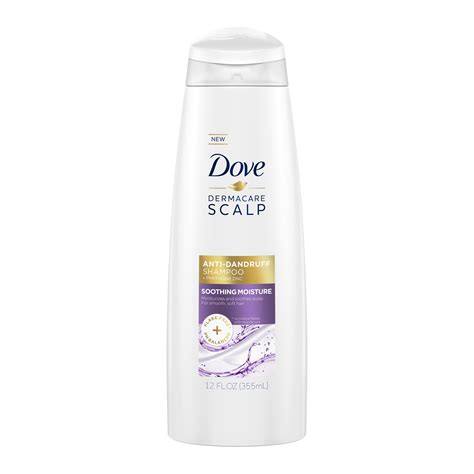 A selection of Dove Dermacare Scalp products