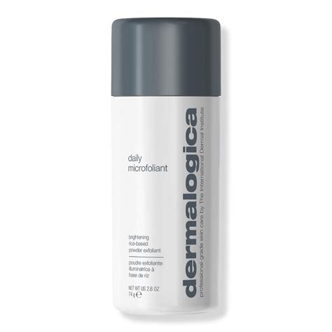 Illustration of the Dermalogica Daily Microfoliant powder and its creamy paste texture.
