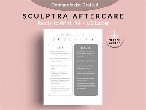 An infographic detailing the 5-5-5 Sculptra aftercare massage technique.