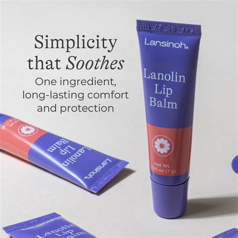 A visually appealing image of the finished lanolin lip balm in a small tin, showcasing its rich texture and color.