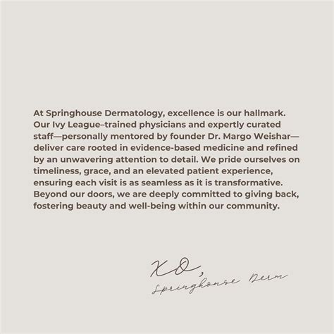 Dr. Margo Weishar, founder of Springhouse Dermatology & Aesthetics