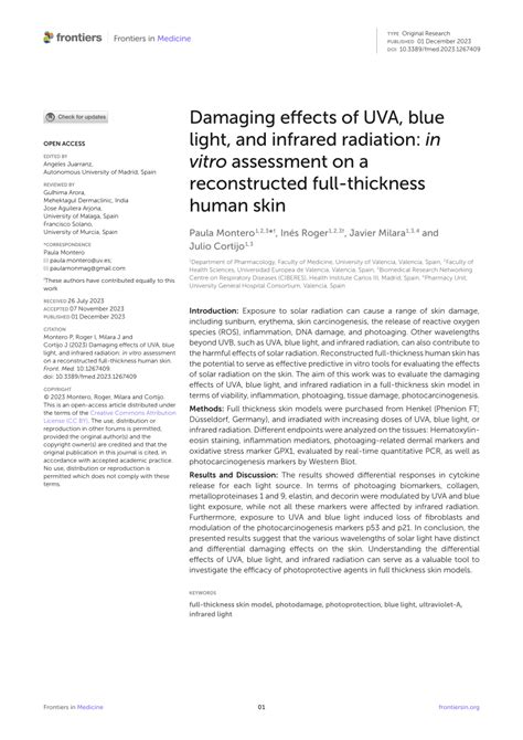 Infographic illustrating the potential damaging effects of blue light on skin cells and the role of antioxidants.
