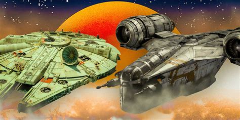 Illustration of various Star Wars spaceships, showcasing the diversity of designs.