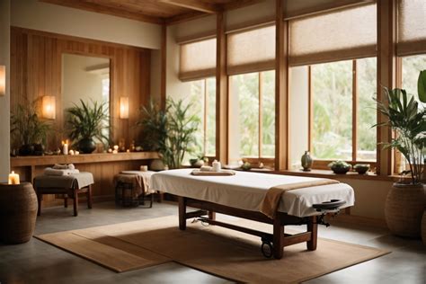 A serene and luxurious interior of a scalp spa, featuring comfortable massage chairs and calming decor.