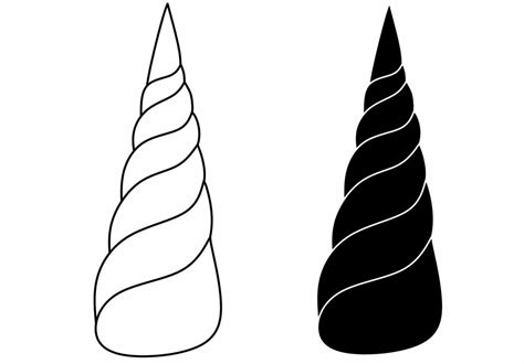 Close-up of an eye featuring a white eyeliner drawing of a unicorn horn, outlined in black.