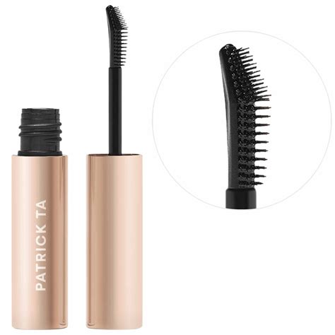 Product shot of NYX Micro Brow Pencil and Patrick Ta Major Brow Lamination Gel