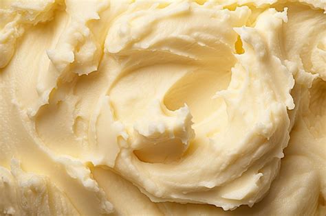 Close-up photo of shea butter texture