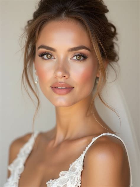 A collage of diverse bridal makeup styles, showcasing soft glam, bold looks, and natural enhancements.