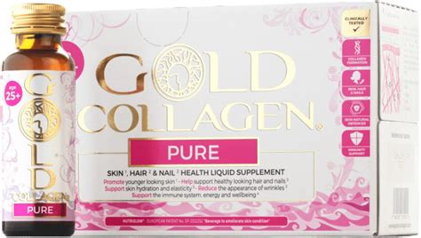 Visual representation comparing skin condition before and after 60 days of Pure Gold Collagen® treatment, highlighting reduction in wrinkles and dryness.