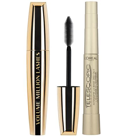 Close-up of the L'Oréal Millionizer Brush applying mascara to lashes