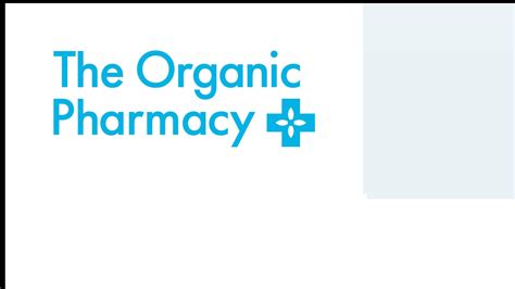 The Organic Pharmacy logo and packaging