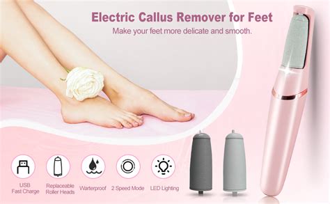 Collage of different electric callus remover devices.
