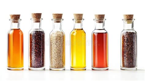 A collection of various face oils in elegant bottles, showcasing their natural colors and textures.