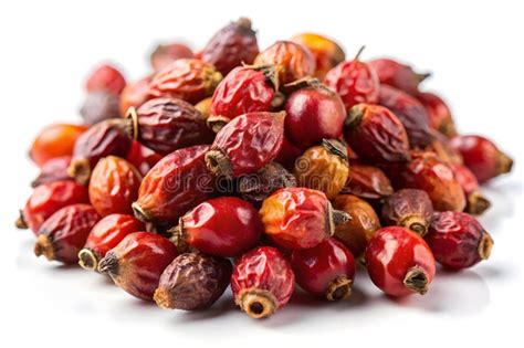 Close-up of argan nuts and rosehips, highlighting their natural source of beneficial oils.