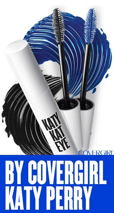 Model with dramatic, sixties-inspired lashes using CoverGirl Katy Kat Eye Mascara