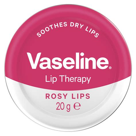 Infographic comparing the skin thickness of lips to other body parts and illustrating how Vaseline Lip Therapy locks in moisture