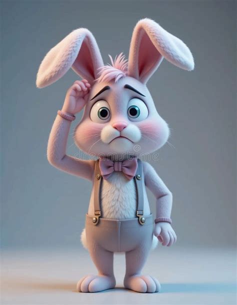 Illustration of a bunny character named Elliott experiencing different emotions throughout his day.