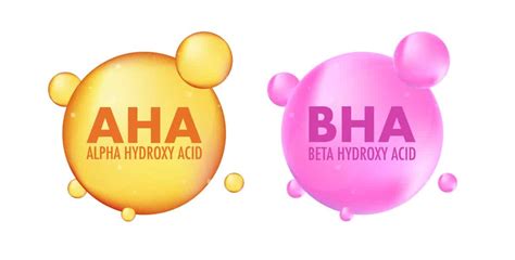 Diagram comparing the penetration depth and action of AHAs, BHAs, and enzymes on the skin.