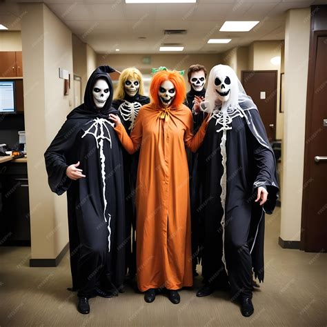 Children in hospital beds smiling while wearing Halloween costumes, with Spirit of Children branding visible.