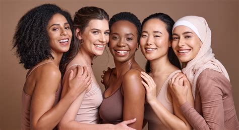 Image showing diverse skin tones, highlighting the importance of inclusive skincare testing.
