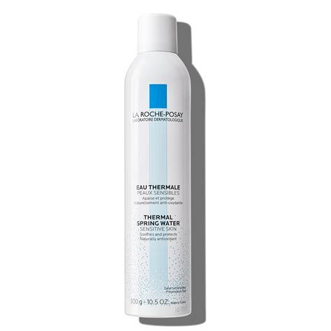 A visual representation of La Roche-Posay's Thermal Water, highlighting its mineral content and skin benefits.