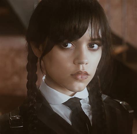 Jenna Ortega as Wednesday Addams