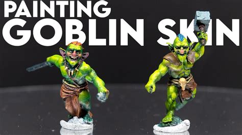 Photo of paints used for goblin skin scheme