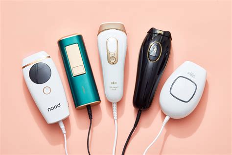 Image of a laser hair removal device in use