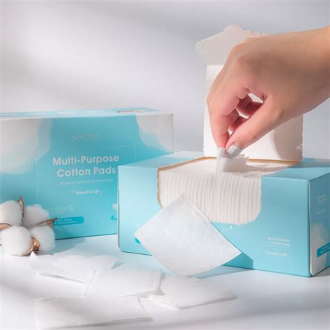 A graphic comparing clean hands, cotton pads, and a wristband for skincare product application, highlighting hygiene concerns.