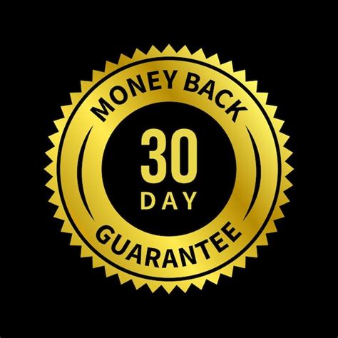 Graphic illustrating the 30-day money-back guarantee.