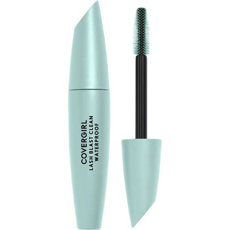 Close-up of the Covergirl LashBlast Length mascara brush, highlighting its thin and defining bristles