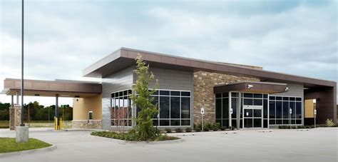 Exterior view of a modern dermatology clinic building