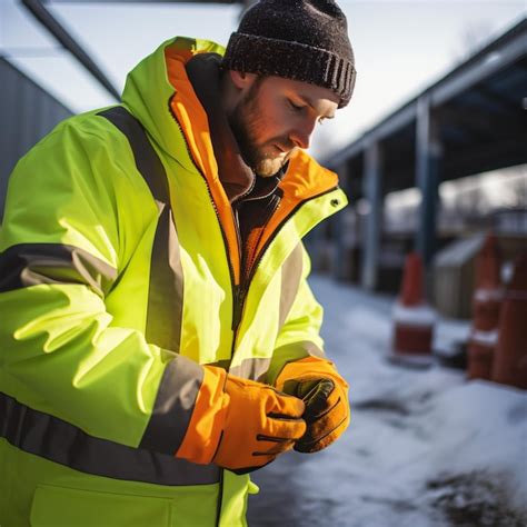 Image of a worker in a construction site wearing a moisture-wicking FR shirt, looking comfortable and focused.