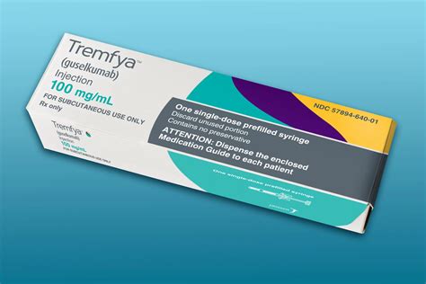 Infographic detailing the steps for self-injection of Tremfya, including preparation and site selection.