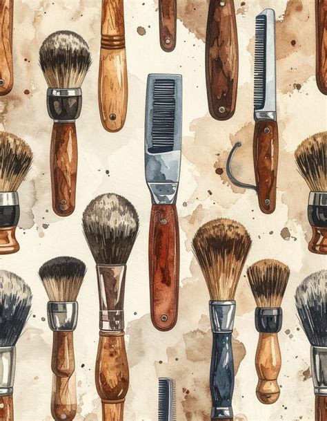 Collage of vintage and modern makeup brushes, showcasing the evolution of design and materials