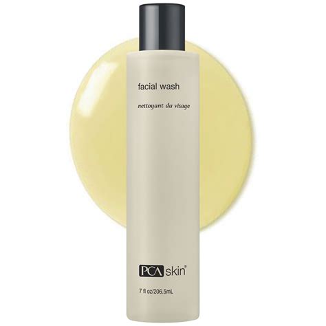 Visual representation of the cleansing action of PCA Skin Facial Wash
