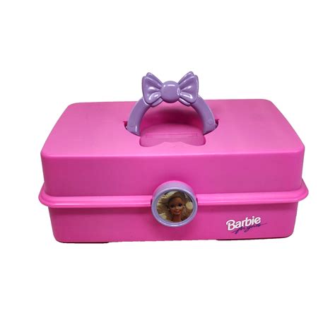Image showcasing the Barbie-inspired Caboodles collaboration.