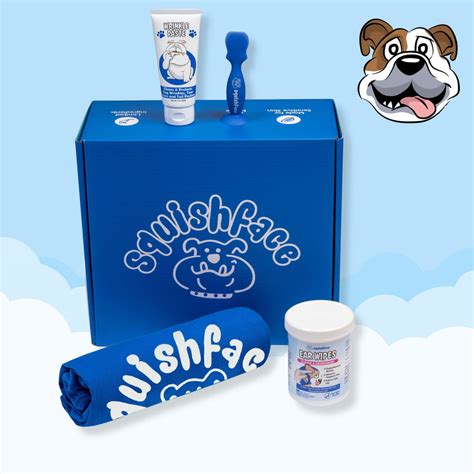 Product shot of Squishface Wrinkle Paste in its packaging, emphasizing its natural ingredients.