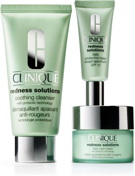 packaging of Clinique Redness Solutions Daily Protective Base with SPF 15