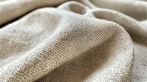Close-up image showcasing the texture of natural fabrics like linen and cotton, highlighting their breathability.