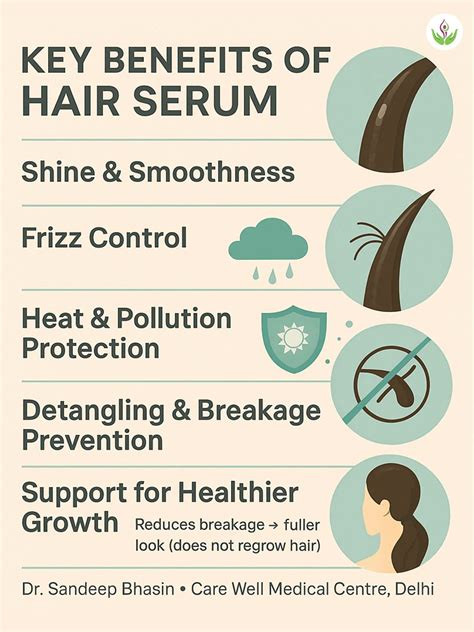 Comparison table of Remilia Hair Serum benefits for different hair types and concerns