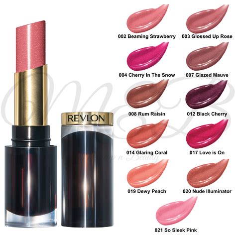 Illustration of Revlon Super Lustrous Glass Shine Lipstick packaging, highlighting the secure seal and potential residue.