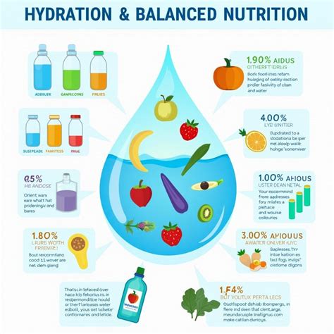 infographic with tips for healthy skin hydration and moisturizing