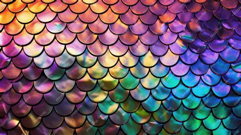 A close-up of a model with iridescent scales on her face and shimmering blue and green eyeshadow, embodying a Sea Siren.