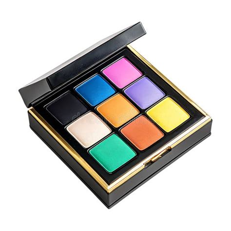 A retro-future inspired, plastic-free eyeshadow palette with nine vibrant shades.